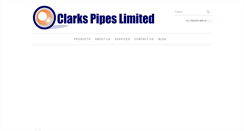 Desktop Screenshot of clarkspipes.co.nz